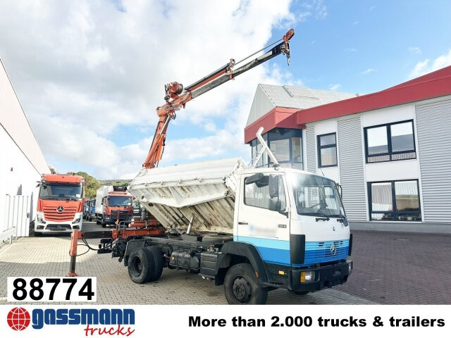 Mercedes-Benz 914 K 4x2, Kran Atlas 60.1, Funk - Camion benne, Camion grue: photos 1 Mercedes-Benz 914 K 4x2, Kran Atlas 60.1, Funk - Camion benne, Camion grue: photos 1