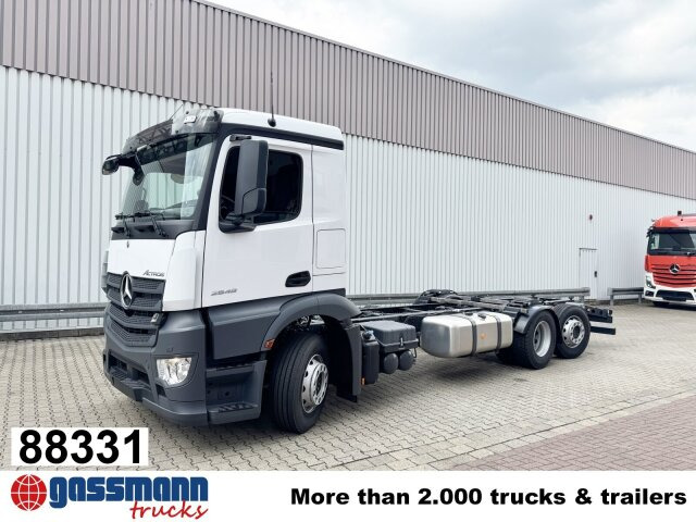Mercedes-Benz Actros 2548 L 6x2, Retarder, Lenk-/Liftachse - Châssis cabine: photos 1 Mercedes-Benz Actros 2548 L 6x2, Retarder, Lenk-/Liftachse - Châssis cabine: photos 1