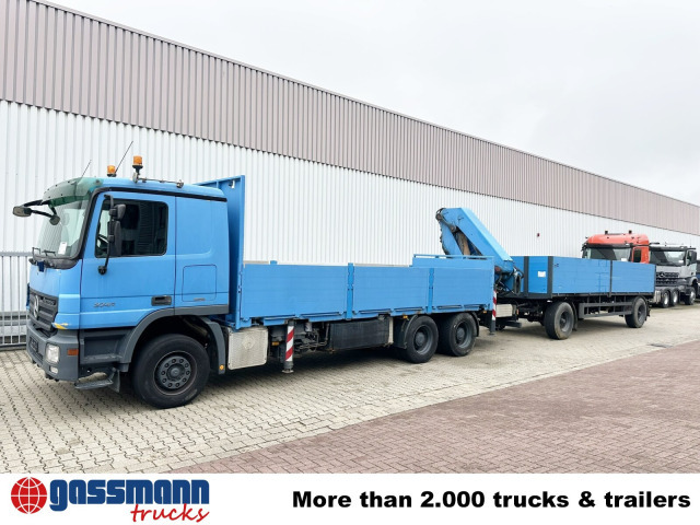 Mercedes-Benz Actros 2741 L 6x4, Twist-Lock ausz. auf 3m, - Camion plateau, Camion grue: photos 5 Mercedes-Benz Actros 2741 L 6x4, Twist-Lock ausz. auf 3m, - Camion plateau, Camion grue: photos 5