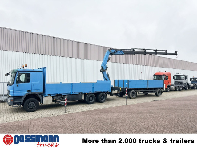Mercedes-Benz Actros 2741 L 6x4, Twist-Lock ausz. auf 3m, - Camion plateau, Camion grue: photos 3 Mercedes-Benz Actros 2741 L 6x4, Twist-Lock ausz. auf 3m, - Camion plateau, Camion grue: photos 3