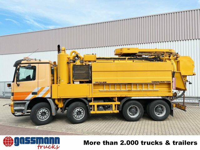 Mercedes-Benz Actros 3243 K 8x4/4, Müller Saug- und - Balayeuse de voirie: photos 3 Mercedes-Benz Actros 3243 K 8x4/4, Müller Saug- und - Balayeuse de voirie: photos 3