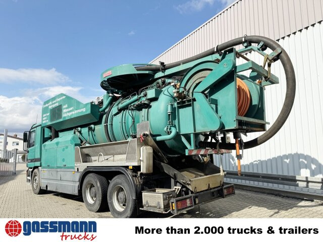 Mercedes-Benz Actros 3348 6x4, V8, Kroll Saug-/Spülwagen ca. - Balayeuse de voirie: photos 3 Mercedes-Benz Actros 3348 6x4, V8, Kroll Saug-/Spülwagen ca. - Balayeuse de voirie: photos 3