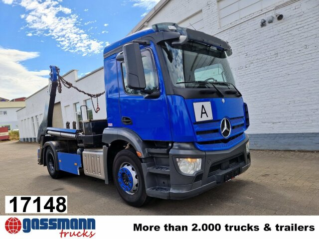 Mercedes-Benz Antos 1840 L, Gergen Teleskopabsetzkipper Adonis - Camion multibenne: photos 1 Mercedes-Benz Antos 1840 L, Gergen Teleskopabsetzkipper Adonis - Camion multibenne: photos 1