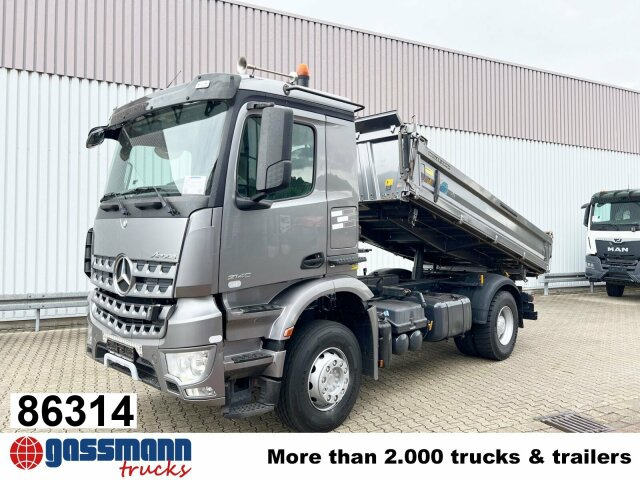 Mercedes-Benz Arocs 1840 K 4x2 - Camion benne: photos 1 Mercedes-Benz Arocs 1840 K 4x2 - Camion benne: photos 1