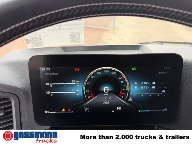 Mercedes-Benz Arocs 2553 L 6x2, Retarder, Lenk-/Liftachse, - Châssis cabine: photos 2 Mercedes-Benz Arocs 2553 L 6x2, Retarder, Lenk-/Liftachse, - Châssis cabine: photos 2