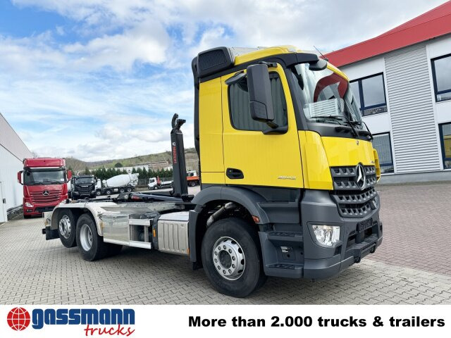 Camion ampliroll neuf Mercedes-Benz Arocs 2642 L 6x2/42, Liftachse, Hiab 21S56 bis: photos 9