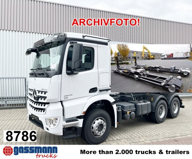 Mercedes-Benz Arocs 2645 K 6x4, Retarder, MirrorCam - Camion ampliroll: photos 1 Mercedes-Benz Arocs 2645 K 6x4, Retarder, MirrorCam - Camion ampliroll: photos 1