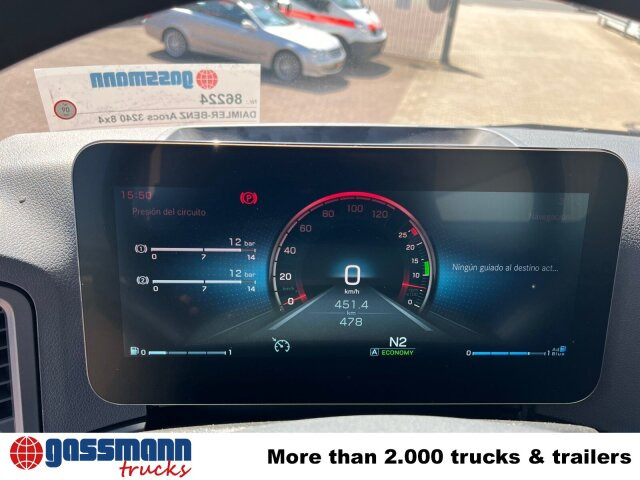 Mercedes-Benz Arocs 3240 8x4/42 - Camion ampliroll: photos 2 Mercedes-Benz Arocs 3240 8x4/42 - Camion ampliroll: photos 2