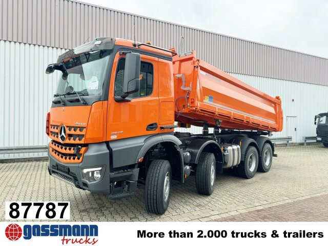 Mercedes-Benz Arocs 3248 K 8x4, Navi, Multimedia Cockpit - Camion benne: photos 1 Mercedes-Benz Arocs 3248 K 8x4, Navi, Multimedia Cockpit - Camion benne: photos 1