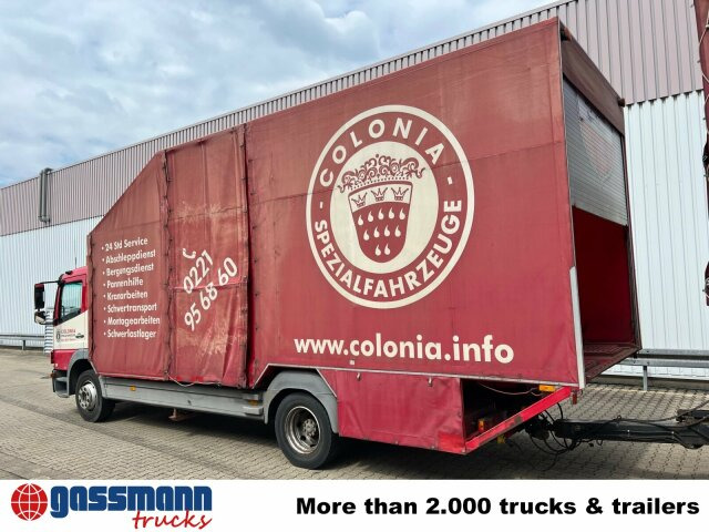 Camion porte-voitures Mercedes-Benz Atego 1223 L 4x2, Kompl. Zug, Lift- &: photos 15