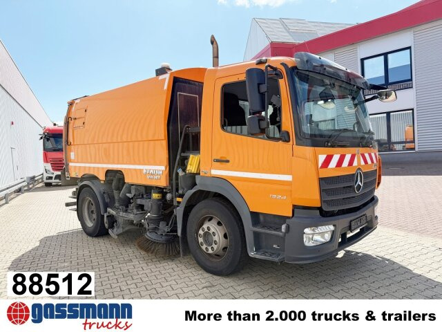 Mercedes-Benz Atego 1524 LKO 4x2, Kehrmaschine FAUN Viajet 6RH - Balayeuse de voirie: photos 1 Mercedes-Benz Atego 1524 LKO 4x2, Kehrmaschine FAUN Viajet 6RH - Balayeuse de voirie: photos 1