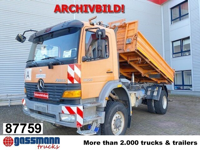 Mercedes-Benz Atego 1823 AK 4x4 - Camion benne: photos 1 Mercedes-Benz Atego 1823 AK 4x4 - Camion benne: photos 1