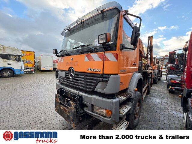 Mercedes-Benz Atego 1828 4x4, Tele-Absetzer, - Camion multibenne: photos 5 Mercedes-Benz Atego 1828 4x4, Tele-Absetzer, - Camion multibenne: photos 5