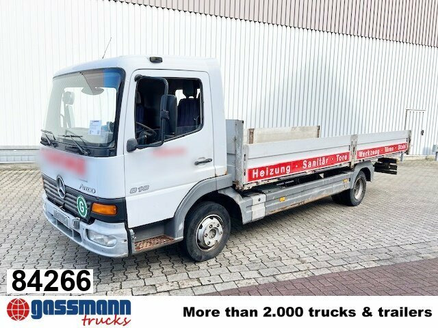 Mercedes-Benz Atego 818 4x2 - Camion plateau: photos 1 Mercedes-Benz Atego 818 4x2 - Camion plateau: photos 1