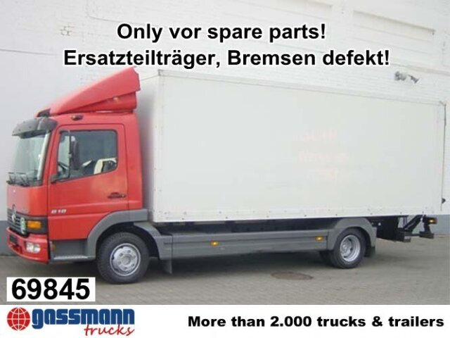 Mercedes-Benz Atego 818 L 4x2, Ersatzteilträger! - Camion fourgon: photos 1 Mercedes-Benz Atego 818 L 4x2, Ersatzteilträger! - Camion fourgon: photos 1