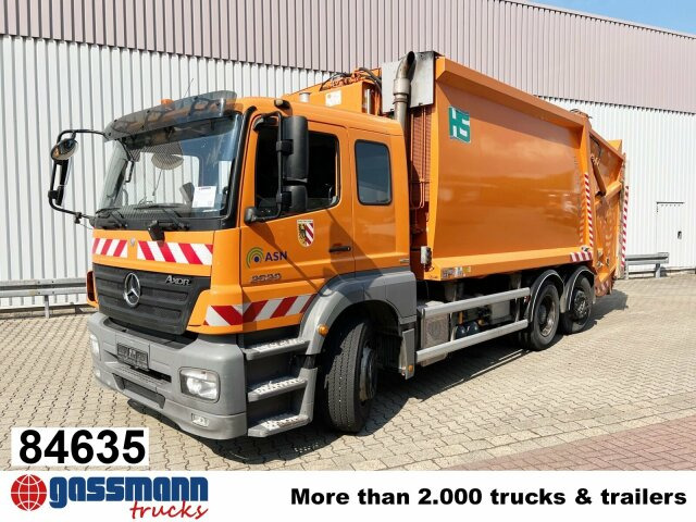 Mercedes-Benz Axor 2529 L 6x2, Lenkachse, HN-Cityloader, - Benne à ordures ménagères: photos 1 Mercedes-Benz Axor 2529 L 6x2, Lenkachse, HN-Cityloader, - Benne à ordures ménagères: photos 1