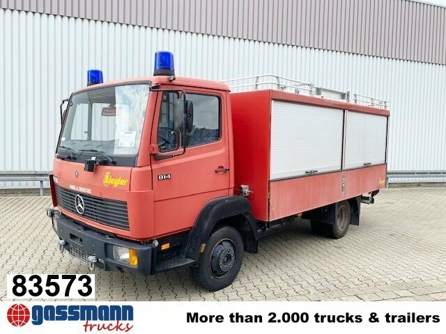 Mercedes-Benz LK 814 F 4x2, Ziegler RW1, 6-Zylinder Motor - Camion de pompier: photos 1 Mercedes-Benz LK 814 F 4x2, Ziegler RW1, 6-Zylinder Motor - Camion de pompier: photos 1