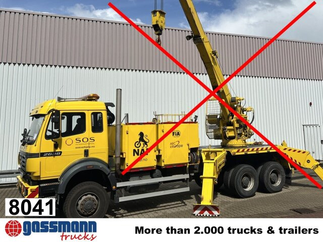 Mercedes-Benz SK II 2638/44 A 6x6, V8, Retarder - Châssis cabine: photos 1 Mercedes-Benz SK II 2638/44 A 6x6, V8, Retarder - Châssis cabine: photos 1