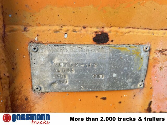 Reisch RUTDK 8.5 - Remorque benne: photos 3 Reisch RUTDK 8.5 - Remorque benne: photos 3