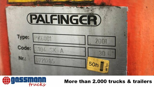Renault D 180.75 4x2 mit Kran Palfinger PK6001 - Camion plateau, Camion grue: photos 3 Renault D 180.75 4x2 mit Kran Palfinger PK6001 - Camion plateau, Camion grue: photos 3