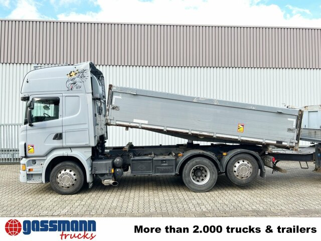Camion benne Scania R560 6x2, V8, Retarder, Liftachse, Standklima,: photos 14