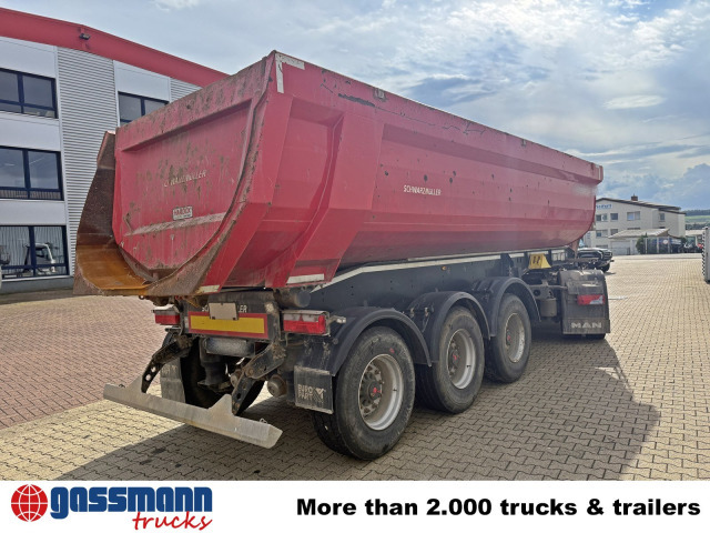 Semi-remorque benne Schwarzmüller K-Serie Kippauflieger, Hardoxmulde ca. 24/26m³,: photos 12