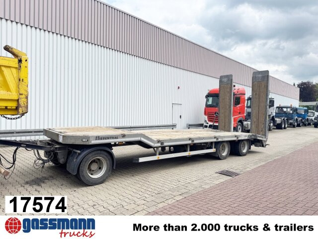 TAH 30,0, Verzinkt, Verbr. auf 3m - Remorque porte-engin surbaissée: photos 1 TAH 30,0, Verzinkt, Verbr. auf 3m - Remorque porte-engin surbaissée: photos 1