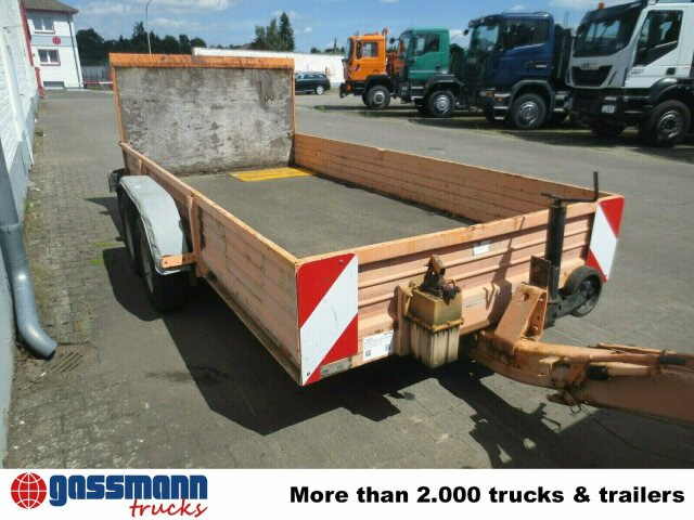 TTS-3,5 mit Auffahrrampe - Remorque porte-engin surbaissée: photos 4 TTS-3,5 mit Auffahrrampe - Remorque porte-engin surbaissée: photos 4