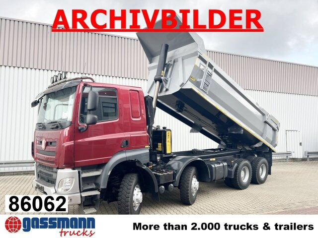 Tatra Phoenix 8x8, Stahlmulde ca. 22m³, hydr. - Tombereau: photos 1 Tatra Phoenix 8x8, Stahlmulde ca. 22m³, hydr. - Tombereau: photos 1
