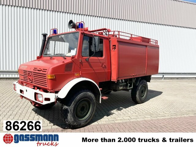 Unimog U 1300 L 435/11 4x4, -Feuerwehr - Camion de pompier: photos 1 Unimog U 1300 L 435/11 4x4, -Feuerwehr - Camion de pompier: photos 1
