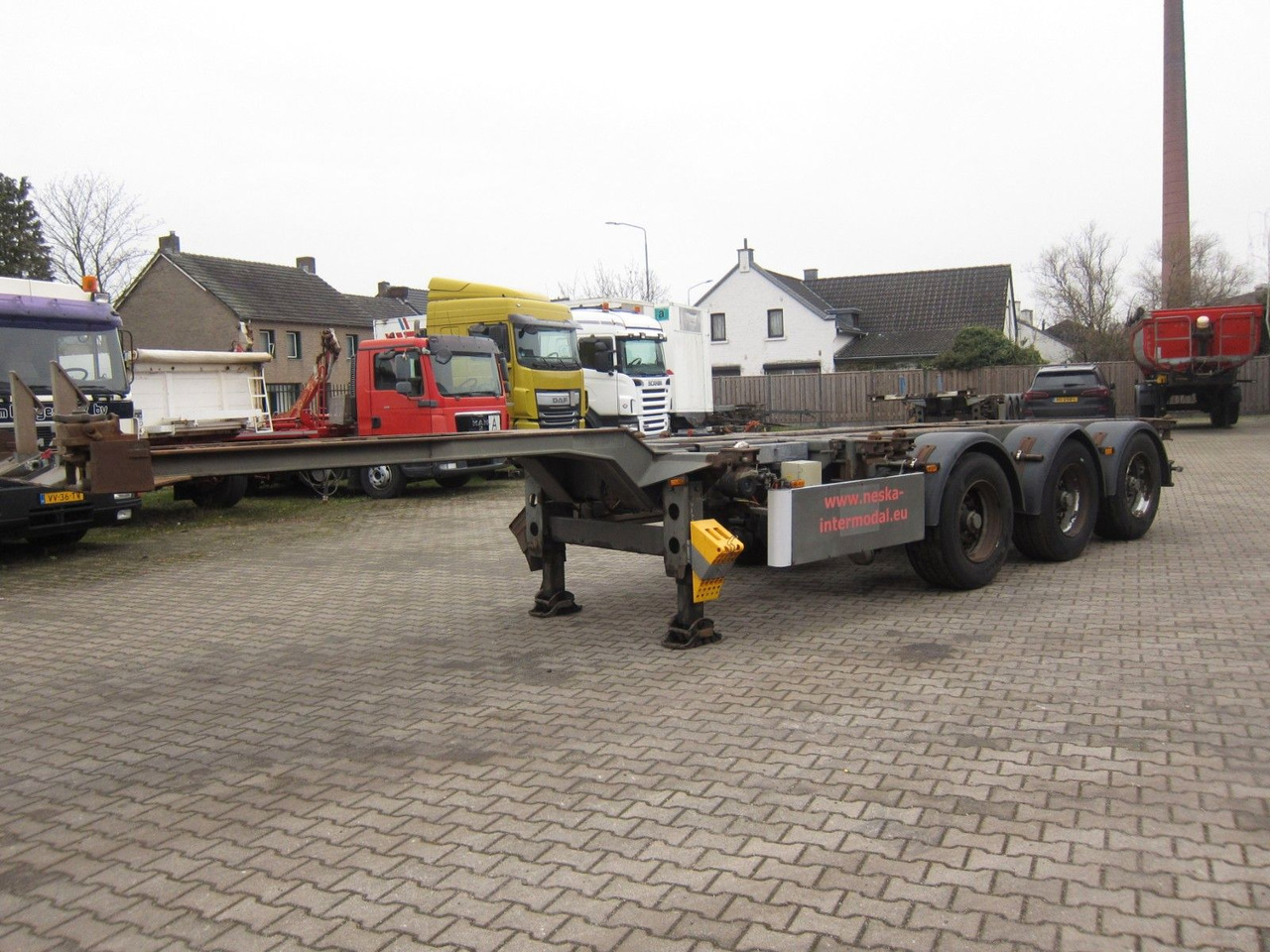 Renders Euro 902 Multi All connections 2xExtendable BPW - Semi-remorque porte-conteneur/ Caisse mobile: photos 2 Renders Euro 902 Multi All connections 2xExtendable BPW - Semi-remorque porte-conteneur/ Caisse mobile: photos 2