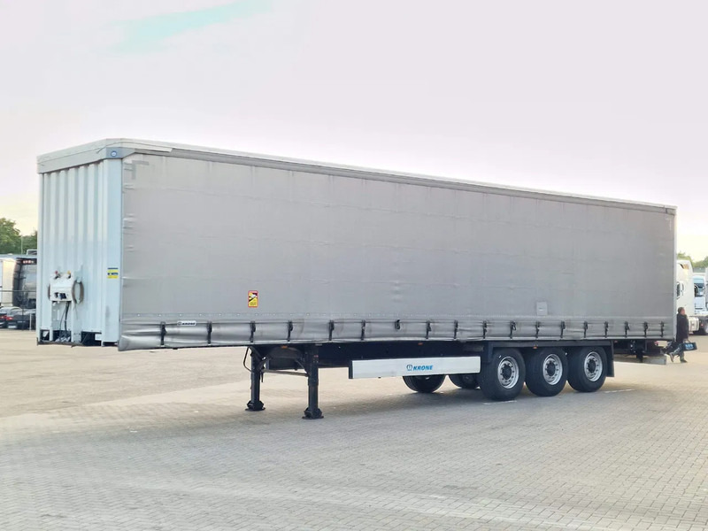 Krone SD - Tautliner - 3 axle BPW - Lift Axle - Sliding roof - Semi-remorque rideaux coulissants: photos 3 Krone SD - Tautliner - 3 axle BPW - Lift Axle - Sliding roof - Semi-remorque rideaux coulissants: photos 3