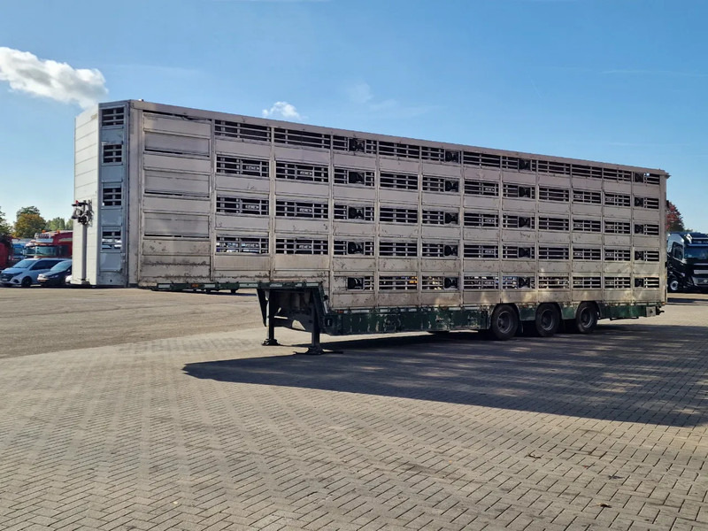 Semi-remorque bétaillère Pezzaioli 5 deck livestock trailer - Water & Ventilation - Loadlift - Folding floors - BPW Axle - 155M3: photos 6 Semi-remorque bétaillère Pezzaioli 5 deck livestock trailer - Water & Ventilation - Loadlift - Folding floors - BPW Axle - 155M3: photos 6