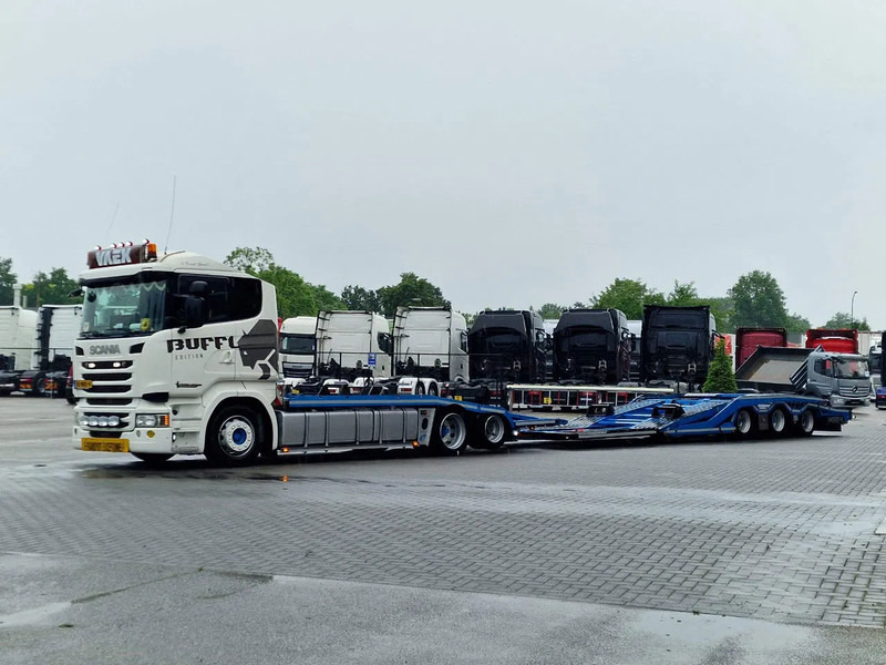 Scania R450 6x2 Trucktransporter GS Meppel + Trailer 2008 - Perfect condition - Retarder - Camion porte-voitures: photos 4 Scania R450 6x2 Trucktransporter GS Meppel + Trailer 2008 - Perfect condition - Retarder - Camion porte-voitures: photos 4
