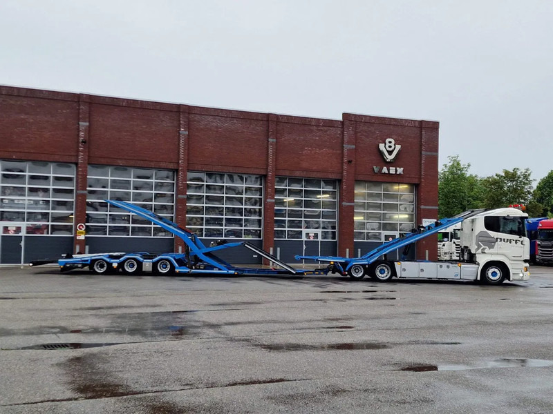 Camion porte-voitures Scania R450 6x2 Trucktransporter GS Meppel + Trailer 2008 - Perfect condition - Retarder: photos 20