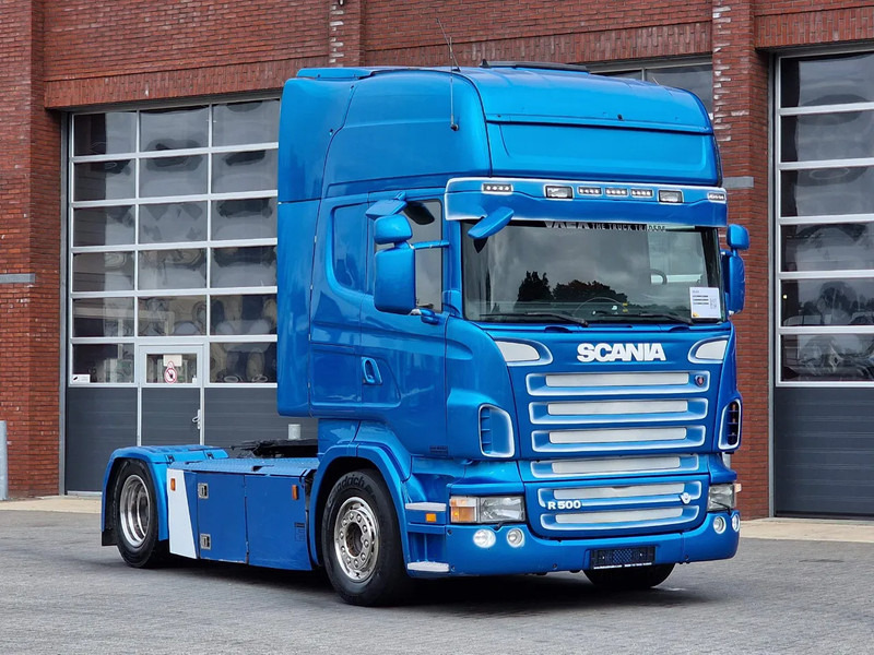 Scania R500 V8 Topline 4x2 - Manual gearbox - Retarder - Full air - Euro 5 - Tracteur routier: photos 1 Scania R500 V8 Topline 4x2 - Manual gearbox - Retarder - Full air - Euro 5 - Tracteur routier: photos 1
