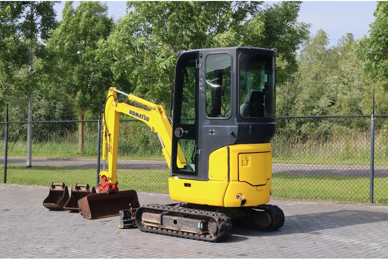 Komatsu PC16 R-3HS | 3X BUCKET | QUICK COUPLER | SWING BOOM - Mini pelle: photos 3 Komatsu PC16 R-3HS | 3X BUCKET | QUICK COUPLER | SWING BOOM - Mini pelle: photos 3