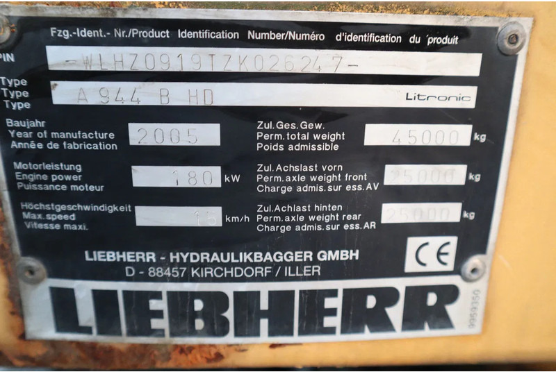 Pelle de manutention Liebherr A944 B HD | LOG GRAPPLE | HOLZGREIFER | TIMBER: photos 19