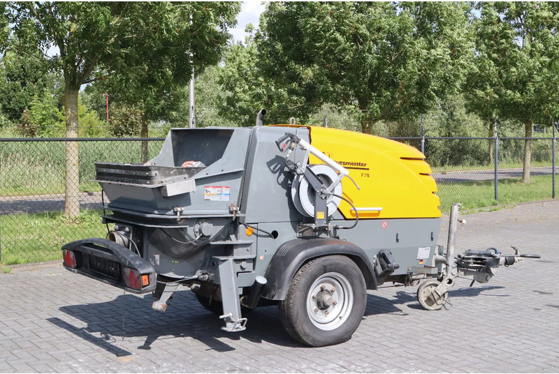Putzmeister P718 TD | CONCRETE PUMP | LOW HOURS - Pompe à béton stationnaire: photos 3 Putzmeister P718 TD | CONCRETE PUMP | LOW HOURS - Pompe à béton stationnaire: photos 3