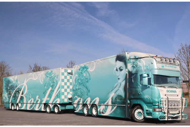 Scania R560 V8 | BERTHONS HOT ROD | CUSTOM SPECIAL TRUCK - Camion fourgon: photos 5 Scania R560 V8 | BERTHONS HOT ROD | CUSTOM SPECIAL TRUCK - Camion fourgon: photos 5