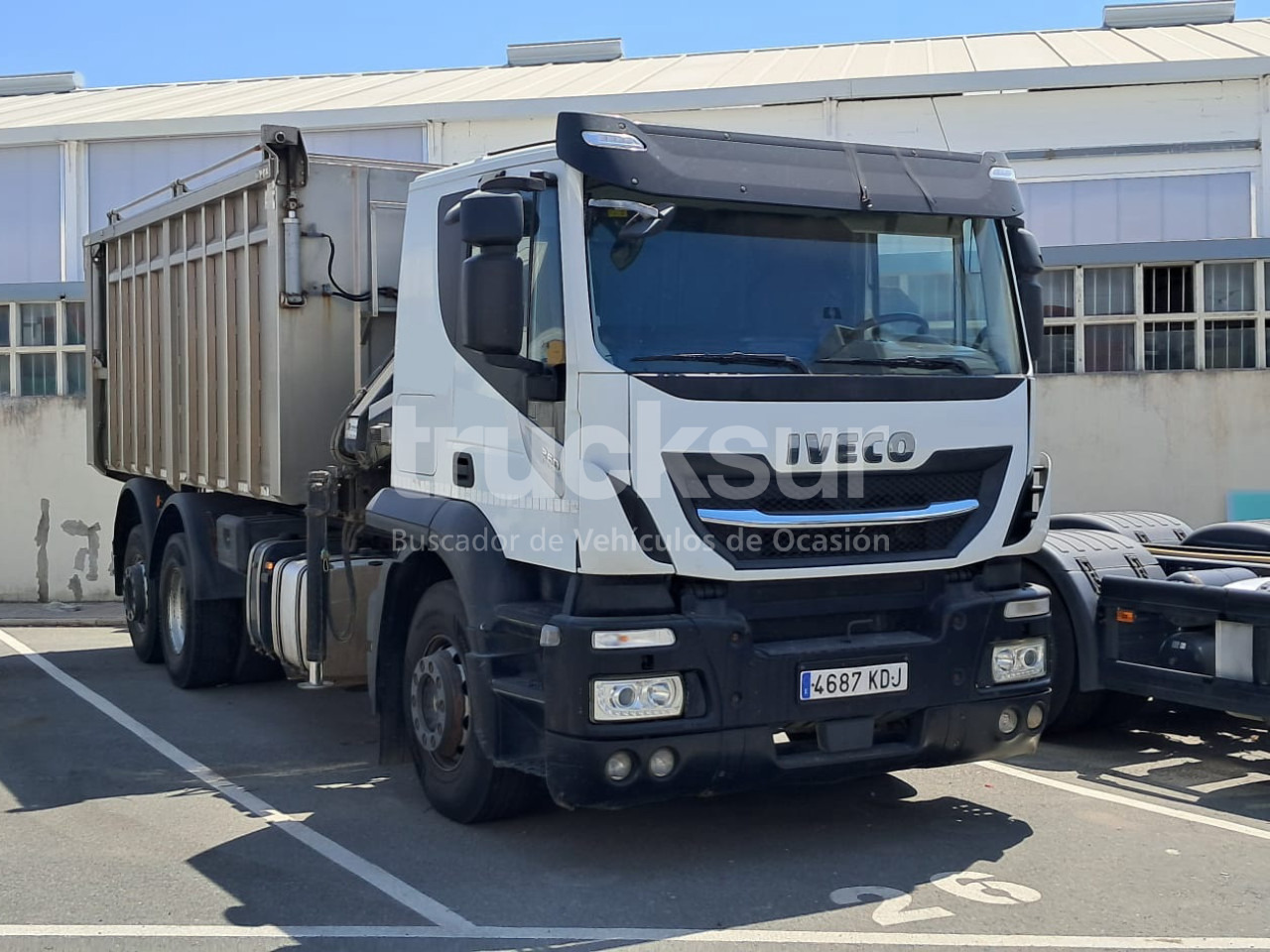 IVECO AT260SY/PS 360CV ejes 6x2*4 - Camion benne, Camion grue: photos 1 IVECO AT260SY/PS 360CV ejes 6x2*4 - Camion benne, Camion grue: photos 1