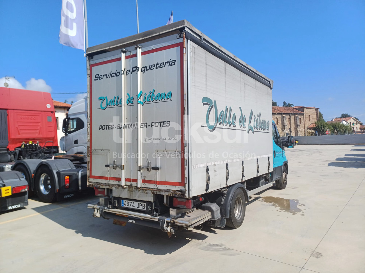 IVECO DAILY 70C21 - Camion à rideaux coulissants: photos 4 IVECO DAILY 70C21 - Camion à rideaux coulissants: photos 4