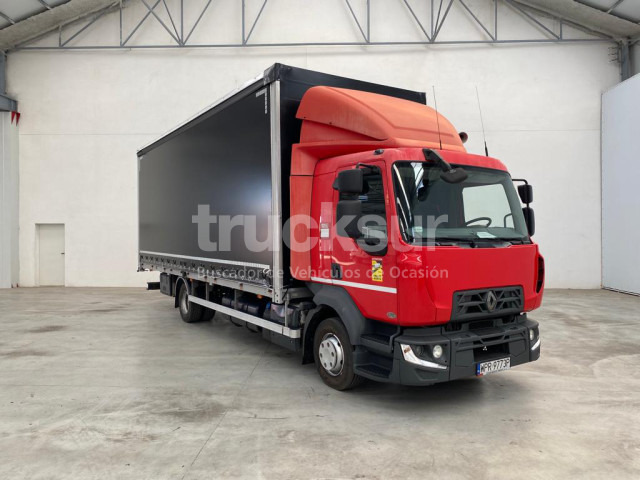 RENAULT D12.250 - Camion à rideaux coulissants: photos 1 RENAULT D12.250 - Camion à rideaux coulissants: photos 1