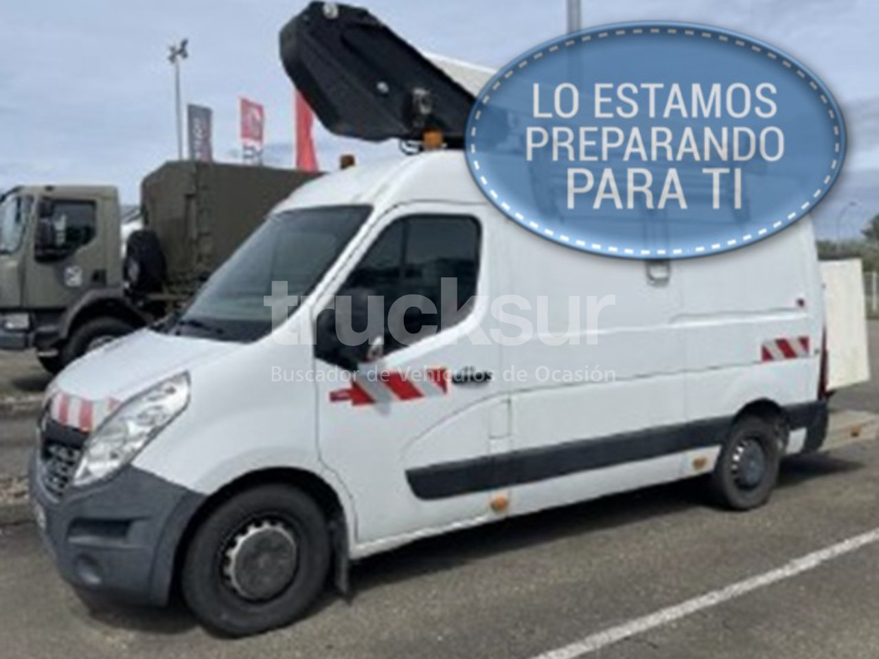 RENAULT MASTER 130.35 - Camion avec nacelle: photos 1 RENAULT MASTER 130.35 - Camion avec nacelle: photos 1