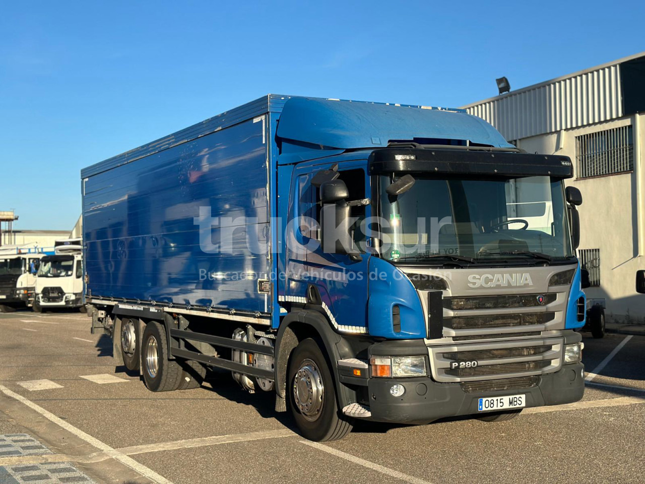 SCANIA P 280 ejes 6x2*4 - Camion fourgon: photos 2 SCANIA P 280 ejes 6x2*4 - Camion fourgon: photos 2