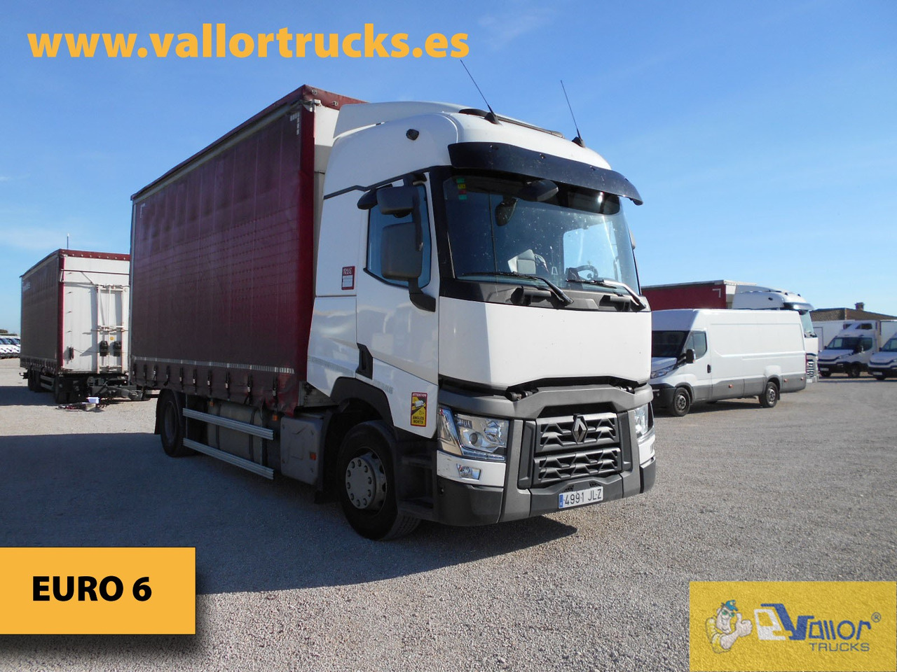 RENAULT T460 - TAUTLINER - Camion à rideaux coulissants: photos 2 RENAULT T460 - TAUTLINER - Camion à rideaux coulissants: photos 2