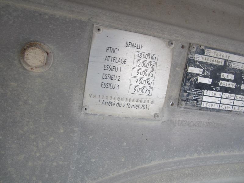 Benalu  - Semi-remorque benne: photos 4 Benalu  - Semi-remorque benne: photos 4