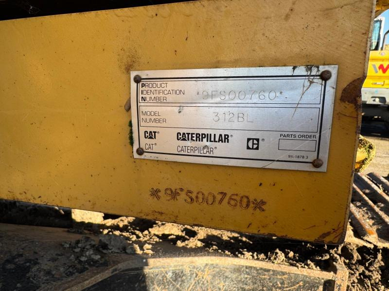 Pelle sur chenille Caterpillar 312BL: photos 9 Pelle sur chenille Caterpillar 312BL: photos 9