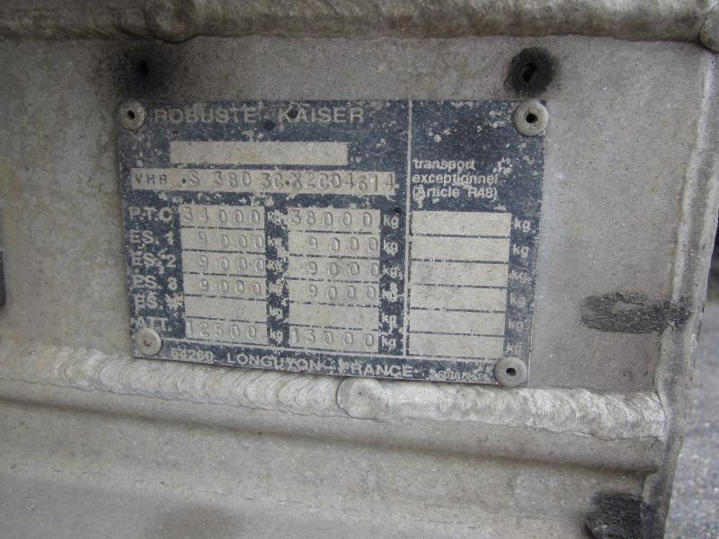 Kaiser - Semi-remorque benne: photos 3 Kaiser - Semi-remorque benne: photos 3