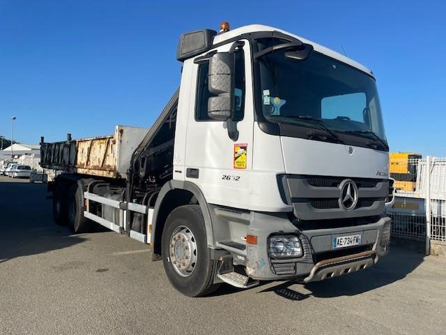 Mercedes Actros 2632 - Camion benne, Camion grue: photos 2 Mercedes Actros 2632 - Camion benne, Camion grue: photos 2